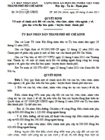 Quyết định về một số chính sách đối với cán bộ, viên chức, nhân viên ngành y tế, giáo dục
