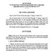 Quyết định số 14/2008/QĐ-TTG về kế hoạch tổng thể phát triển và ứng dụng công nghệ sinh học ở Việt Nam đến năm 2020