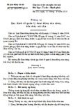 Thông tư số 25/2010/TT-BGTVT quy định về quản lý hoạt động của cảng, bến thủy nội địa