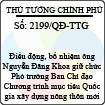 Quyết định số 2199/QĐ-TTG