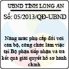 Quyết định 05/2013/QĐ-UBND
