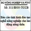 Công văn 311/2013/BNN-TCCB