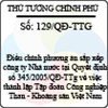 Quyết định số 129/QĐ-TTG