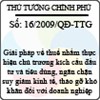 Quyết định số 16/2009/QĐ-TTG