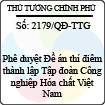 Quyết định số 2179/QĐ-TTG