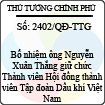 Quyết định số 2402/QĐ-TTG