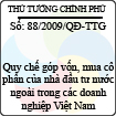 Quyết định số 88/2009/QĐ-TTG