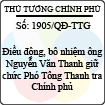 Quyết định số 1905/QĐ-TTG