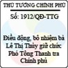 Quyết định số 1912/QĐ-TTG