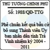 Quyết định số 1988/QĐ-TTG