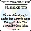 Quyết định số 2025/QĐ-TTG