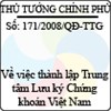 Quyết định số 171/2008/QĐ-TTG