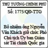 Quyết định số 1775/QĐ-TTG