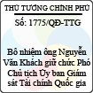 Quyết định số 1775/QĐ-TTG