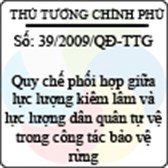 Quyết định số 39/2009/QĐ-TTG