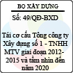 Quyết định 49/2013/QĐ-BXD