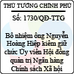 Quyết định số 1730/QĐ-TTG