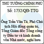 Quyết định số 1732/QĐ-TTG