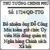 Quyết định số 1724/QĐ-TTG