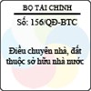 Quyết định 156/2013/QĐ-BTC