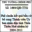 Quyết định số 1664/QĐ-TTG