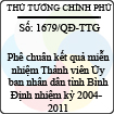 Quyết định số 1679/QĐ-TTG