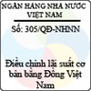 Quyết định số 305/QĐ-NHNN