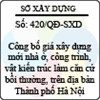 Quyết định 420/2013/QĐ-SXD