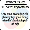 Quyết định 06/2013/QĐ-UBND