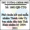 Quyết định số 1661/QĐ-TTG