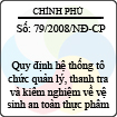 Nghị định số 79/2008/NĐ-CP