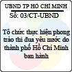 Chỉ thị 03/2013/CT-UBND