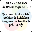 Quyết định 05/QĐ-UBND