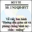 Quyết định số 1742/QĐ-BYT