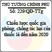 Quyết định 229/2013/QĐ-TTg