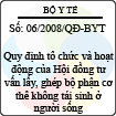 Quyết định số 06/2008/QĐ-BYT