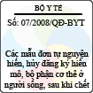 Quyết định số 07/2008/QĐ-BYT