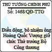 Quyết định số 1468/QĐ-TTG