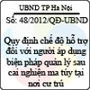 Quyết định số 48/2012/QĐ-UBND