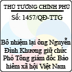 Quyết định số 1457/QĐ-TTG