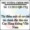 Quyết định số 12/2012/QĐ-TTg