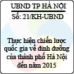 Kế hoạch 21/2013/KH-UBND