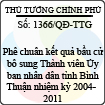 Quyết định số 1366/QĐ-TTG