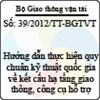 Thông tư số 39/2012/TT-BGTVT