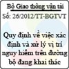 Thông tư số 26/2012/TT-BGTVT