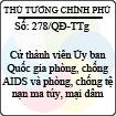 Quyết định 278/2013/QĐ-TTg