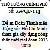 Quyết định 324/2013/QĐ-TTg