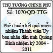 Quyết định số 1070/QĐ-TTG