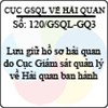 Công văn 120/2013/GSQL-GQ3