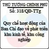 Quyết định 318/2013/QĐ-TTg